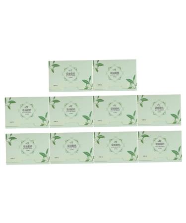 Angoily 10 Boxes Oil Blotting Paper Oil Control Facial Tissue Makeup Blotting Paper DIY Blotting Paper Oil Blotters Oily Skin Control Oily Skin Care Oil Film Portable Oil-Absorbing Paper
