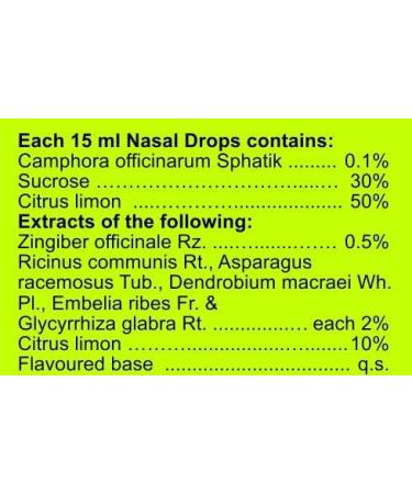 bhado Pharma Cephagraine Drops for Nasal Decongestion in Sinusitis - 15 ml (Pack of 3) - Buy Online on GoSupps.com