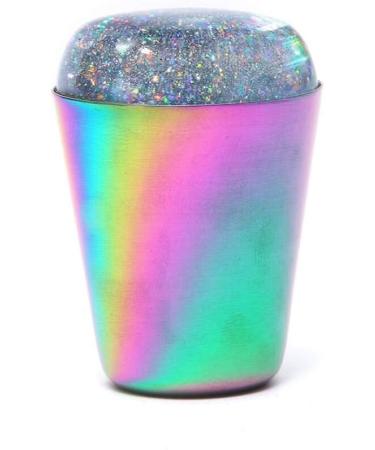 Nail Art Stamper with Nail Scraper Holographic Head Rainbow Handle Clear Silicone Stamper Jelly Stamper Scraper Transfer Manicure Tool - Buy Online on GoSupps.com