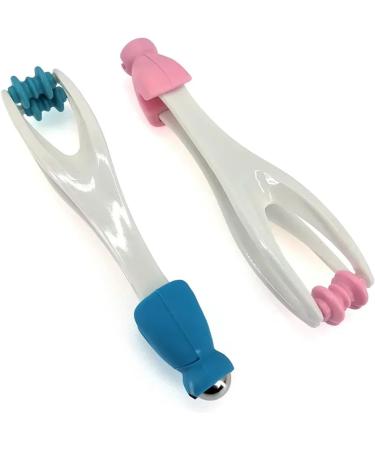 Finger Massage & Acupuncture Points Relaxation Device - Hand Joint Massager in Pink | International Shipping - Buy Online on GoSupps.com