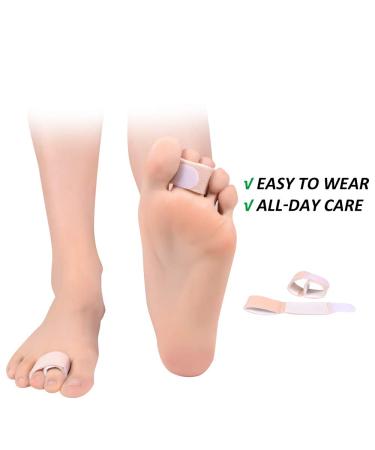 Toe Separator & Bunion Corrector Set - Forefoot Cushions for Hammer Toe - Bunion Pads for Men & Women (5 Pair) - Buy Online on GoSupps.com