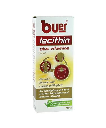 BUER LECITHIN Plus Vitamins liquid 750 ml