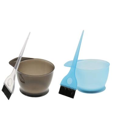 Professional Hair Dye Bowl Brush Set | Salon-Quality Dyeing Bowl for Hair Color (Gray) - Fast International Shipping - Buy Online on GoSupps.com