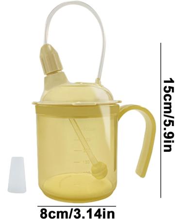 Adult Sippy Cups Spill Proof - Drinking Cup 300ml Spill Proof Cups | Adult Sippy Cup for Elderly Spill Proof | Lightweight Drinking Cup for Adults | More Spills Cups for Adults for Hot Cold Beverages - Buy Online on GoSupps.com