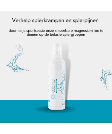 The Magnesium Company BV Lifeforce Magnesium oil Magnesium spray 200 ml Pure Zechstein Magnesium chloride 100 natural and pure - Buy Online on GoSupps.com