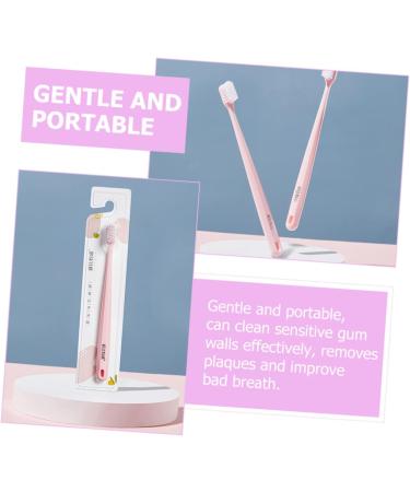 Ultechnovo 2-Pack Pregnancy Toothbrushes | Gentle Oral Care for Pregnant Women | Gum Care & Nursing Brushes - Buy Online on GoSupps.com