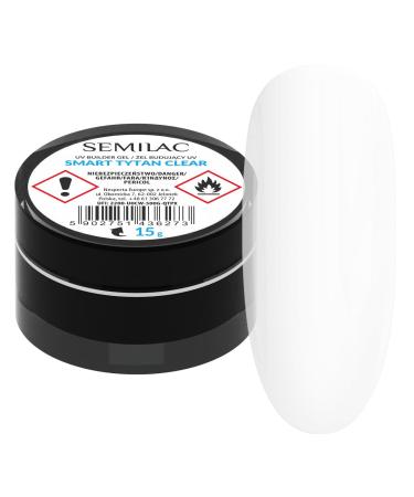 Semilac Smart Titan Builder Gel Clear 15 g