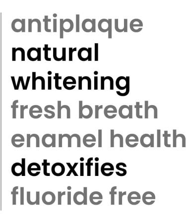 Fanng Natural Toothpaste Organic Vegan Activated Charcoal for Teeth Whitening Sensitive Teeth Cavity Protection Pack of 2 4.32oz - Buy Online on GoSupps.com