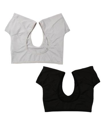 2-Pack Women's Underarm Sweat Pads - Breathable Underwear - Reusable - Sweat-Absorbing - Women's Sweat Pads