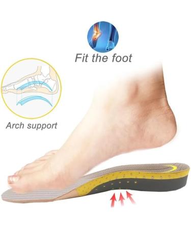Orthotic Insoles for Flat Feet - Supportive Plantar Fasciitis Inserts - Large Size - Buy Online on GoSupps.com