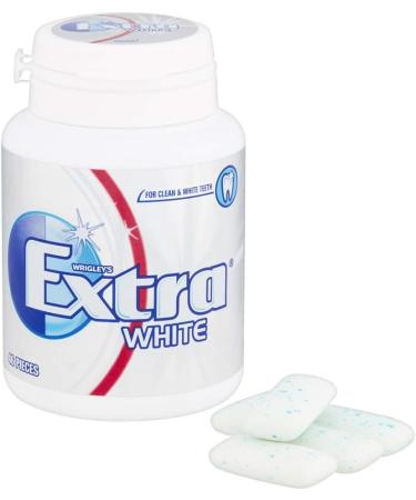 Extra White Chewing Gum Sugar Free 46 pieces - Buy Online on GoSupps.com