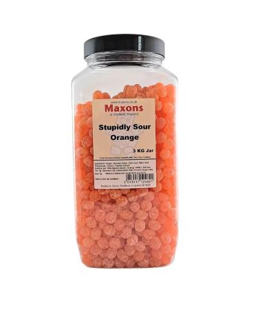 Stupidly Sour Orange - 200g Hard Boiled Sweets