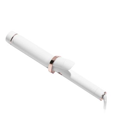 Buy T3 SinglePass Curl Professional Curling Iron - Custom Ceramic Long Barrel Adjustable Heat for Shiny Curls & Waves - 1 inch White/Rose Gold | International Shipping Available - Buy Online on GoSupps.com