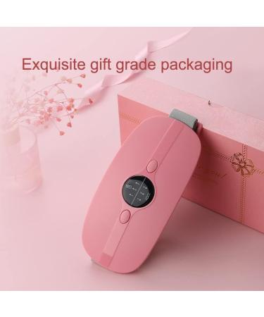Cordless Menstrual Heating Pad with 3 Heat Levels & Massage Modes - Fast Pain Relief for Women (Pink) - Buy Online on GoSupps.com