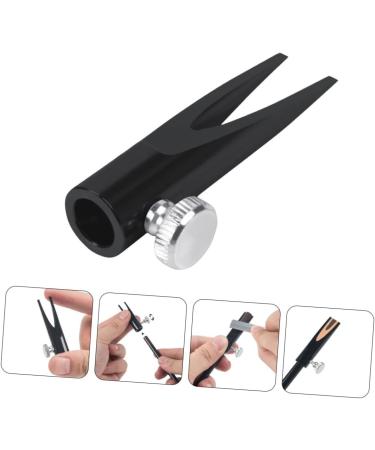 SOESFOUFU Pencil Sharpener Cylinder Sharpener Cosmetic Pencil Sharpen Tool Handheld Brow Pencil Sharpen Tool Cylindrical Metal Eyeliner Pencils Sharpener Eyebrow Sharpener Eyebrows Tool - Buy Online on GoSupps.com
