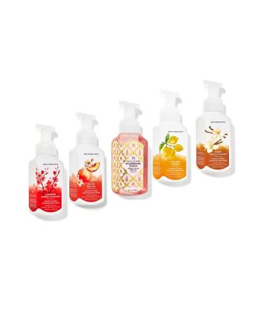Buy Bath and Body Works Foaming Hand Soaps - Set of 5 Gentle Foaming Soaps (Fruits & Toast) | International Shipping Available - Buy Online on GoSupps.com