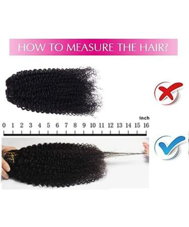 GIVLOVE Kinky Curly Clip in afro Hair Extensions Clip Ins Brazilian Remy Human Hair for Black Women Natural Color 7pieces (1b# 120g) (1b 14inch) 14inch 1b - Buy Online on GoSupps.com