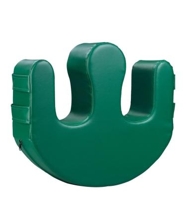 Patient Turning Device Paralysis Bed Rest Nursing Help The Elderly Turn Over PU Leather Anti-Decubitus Waterproof Transfer Pad (Color : Green)