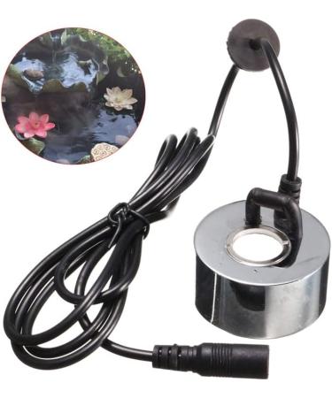 Shinekoo 24V Ultrasonic Mist Maker Fogger Silver Fish Reptile Tank Mister Fogger Water Fountain Pond Air Humidifier Atomizer Head 2PCS - Buy Online on GoSupps.com