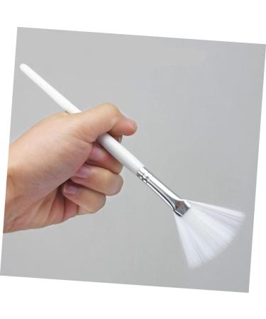 Gogogmee DIY Fan Makeup Brush Fan Shape Fan Facial Brush Make up Brushes Facial Brush for White Makeup Fan up for Skin Care Makeup Cosmetic The - Buy Online on GoSupps.com