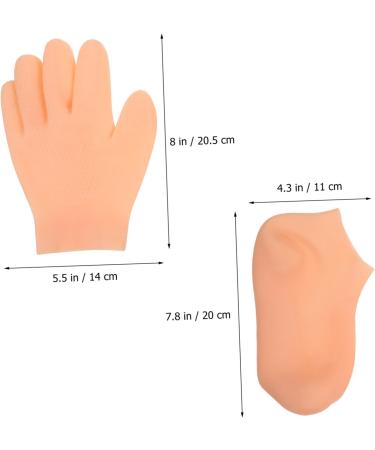 Mikinona Moisturising Socks 1 Set Sun Protection Skin Lotion Miss Waterproof Socks whitening moisturizing Gloves Elasticity Anti-Crack Care Water Proof Overnight moisturizing Gloves - Buy Online on GoSupps.com