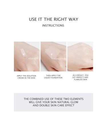 Waterproof Embellish Luster Double Liquid Foundation Cream - Long-Lasting Moisturizing & Nourishing with Natural Effect - Buy Online on GoSupps.com