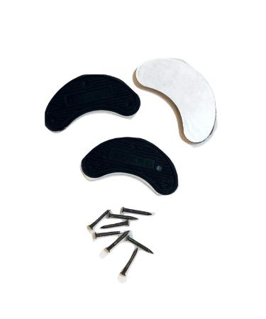 GUARD Quality Heel & Toe Plates Polyurethane (Plastic) Taps Savers 100 Pair Box Size 5