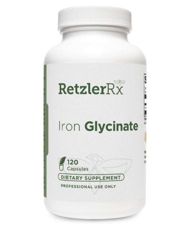 Iron Glycinate 29 mg. | Gentle and Highly Absorbable Iron Formula* | 120 VCaps | Pharmaceutical Grade - Buy Online on GoSupps.com