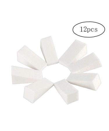 12pcs Nail Art Gradient Soft Sponges - DIY Manicure Tool for Polish Stamping & Color Fading - International Shipping Available - Buy Online on GoSupps.com