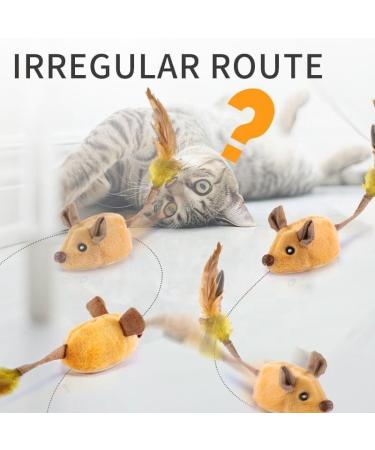 Shengruili Electric Mouse Cat Toy - Interactive Gray Toy for Cats Perfect for Boredom Relief & Playtime - Shop Now! - Buy Online on GoSupps.com