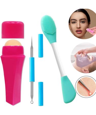 FIGHTART Volcanic Roller - Oil Absorbing Facial Care Tool with Mask Applicator - Buy Online on GoSupps.com