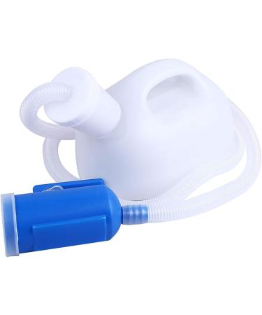 Male Urinal Portable Male Urine Bottles Non Spill Urine Bottles for Men Portable Potty Pee Bottle 2000ML for Home Camping Car Travel -with Long Tube xinyong (Size : 1.6m) (Size : 1.6m) (Size : 1.1m)