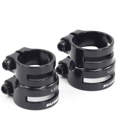 Silverock CNC Dual Size Seatpost Clamp 27.2/31.8mm & 31.6/34.9mm - Black Color for Carbon Post - Buy Online on GoSupps.com