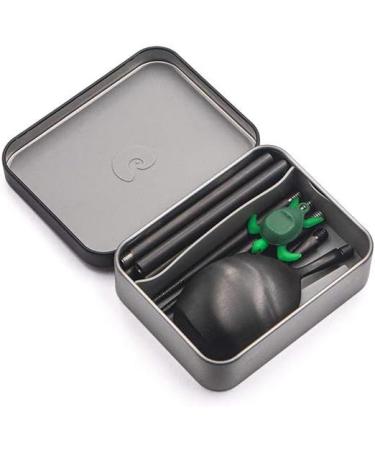 Outlery Stainless Steel Travel Cutlery Set (Black) with Travel Case - Portable & Reusable - Buy Online on GoSupps.com