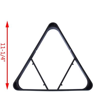 CROWN ME Billiards 16 Ball Triangle Rack - Portable Pool Table Equipment for Regulation Size Billiard Balls - Snooker Accessories - Buy Online on GoSupps.com
