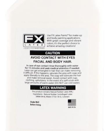 Ammonia-Free Liquid Latex Body Paint Flesh - 16oz Jar | Non-Toxic Body Paint - Buy Online on GoSupps.com