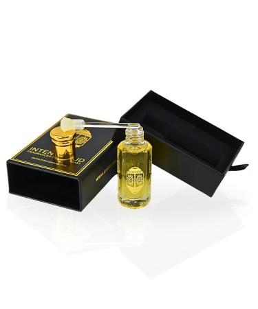 INTENSE OUD Santal Wood Perfume Oil 12ML (0.40 OZ) With Black Gift Box Rich Sandalwood Vetiver & Luxurious Oud. - Buy Online on GoSupps.com