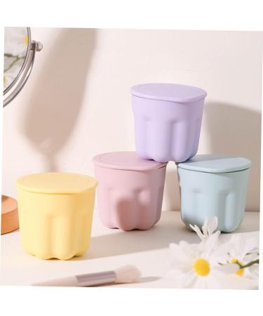 FOMIYES 6 Sets Pp Washing Bowl Brush Cleaner Cleaning Bowl Brush Cleaning Mat Makeup Brush Clean Bowl Beauty Tool Cleaner Kit Brush Cleaning Pad Cosmetic Cleaning Supplies - Buy Online on GoSupps.com