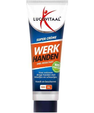  Lucovitaal Lucovitaal Work Hands Cream 100 ml - Buy Online on GoSupps.com