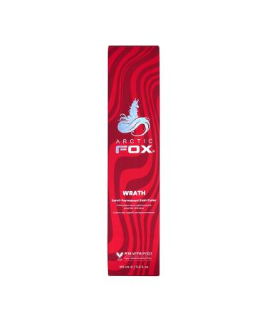 ARCTIC FOX 100% Vegan & Cruelty Free Vibrant Semi Permanent Hair Colour Dye - Wrath 165 ml e - Buy Online on GoSupps.com