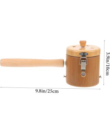 SEWOART Moxibustion Handheld Device Set - Wood & Metal Bracket Moxa Heat Tank Storage Box & Tools for Optimal Relief - Buy Online on GoSupps.com