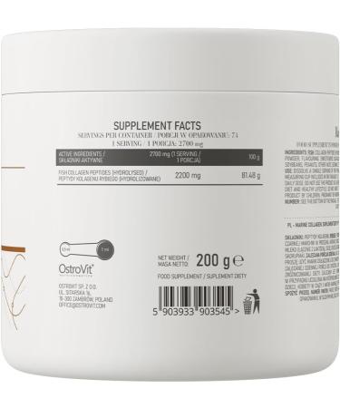 Marine Collagen Fish Collagen 200g OstroVit - Buy Online on GoSupps.com