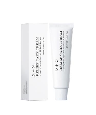 ACSUSS 50ml Nourishing Face Cream - Daily Moisturizer for Every Skin Type Delivers Soothing Hydration White One Size One Size White