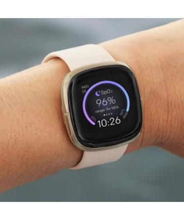 Yellow Silicone Replacement Bands for Fitbit Versa 3/Sense - Adjustable Wristband Straps for Women/ Men - Small/Large - Buy Online on GoSupps.com