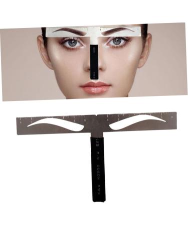 FOMIYES Eyebrow Stencil Kit Eyebrow Ruler Stencil Eyebrow Drawing Tool Positioning Ruler With Box Set - Buy Online on GoSupps.com