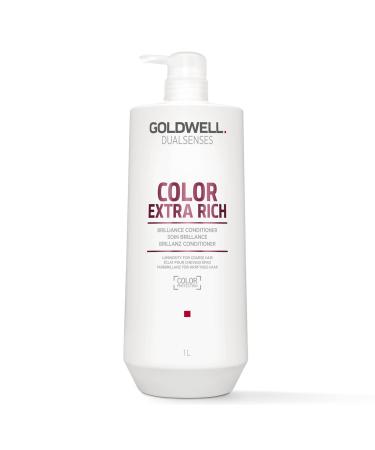 Goldwell Dualsenses Color Extra Rich Brilliance Conditioner 33.81 Fl Oz (Pack of 1)