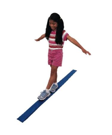 FLAGHOUSE Kidnastics Personal Balance Beam, 6' x 4" x 0.5", Blue