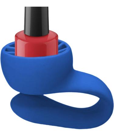 Foway Nail Polish Holder | Nail Polish Stand Display Strong Grip Airlock Suction Silicone Nail Polish Organizer Manicure And Pedicure Accessories Blue - Buy Online on GoSupps.com