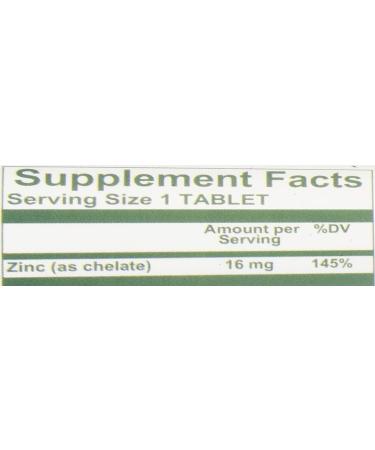 NutriWest Zinc Chelate 16mg - 90 Tablets | High-Quality Zinc Supplement - Buy Online on GoSupps.com