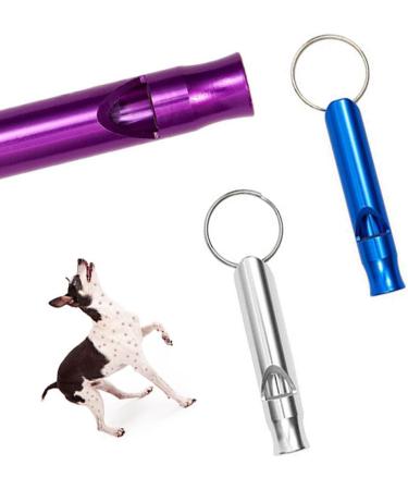 Esforzarse Dog Training Whistle High Pitch Dog Whistles for Recall Training 10 Pcs Dog Training Whistle with Key Rings Pet Training Behavior Aids Anti Lose Flute for Small Medium and Large Dogs - Buy Online on GoSupps.com